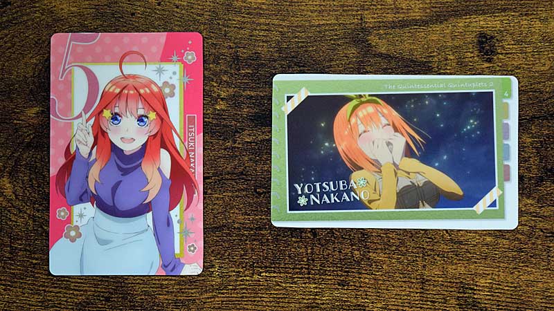 五等分の花嫁∬ メタリックカードコレクションガム