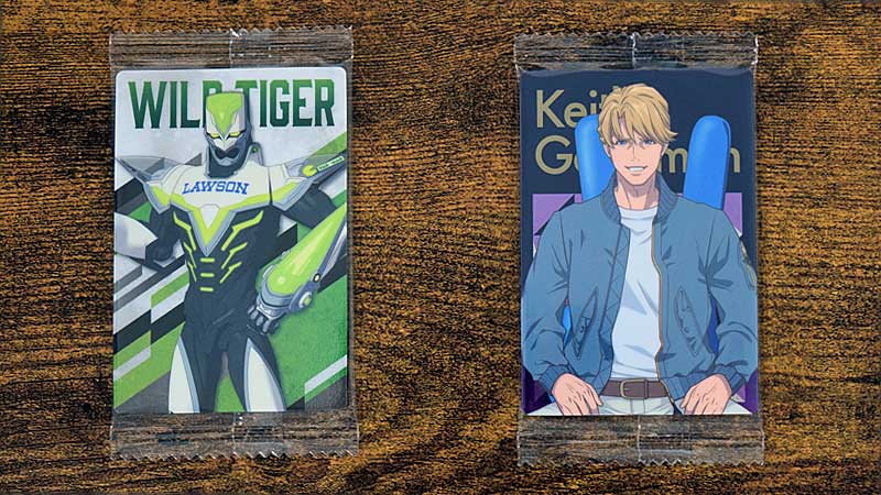 TIGER & BUNNY ２ ウエハース　カード　開封