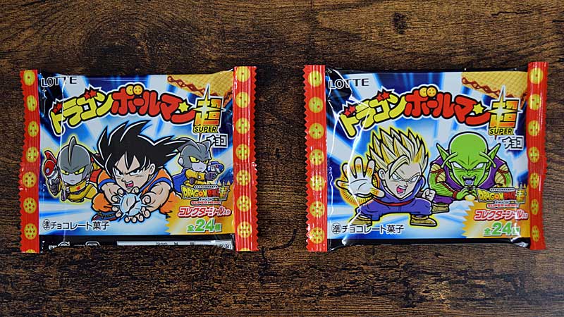 劇場版 ドラゴンボールマンチョコ超　パッケージ