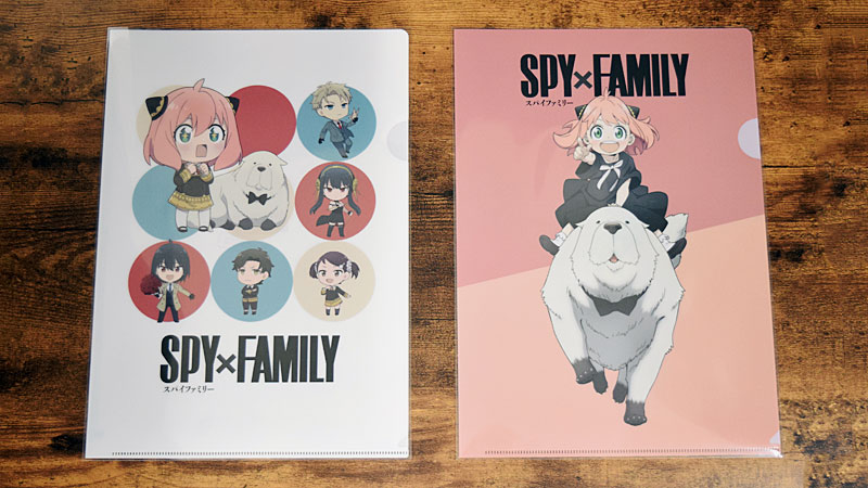 SPY×FAMILY ローソン限定オリジナルA4クリアファイル　スリーブ