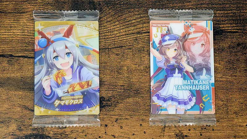 ウマ娘 プリティーダービー ツインウエハース 第3R　開封結果　当たり