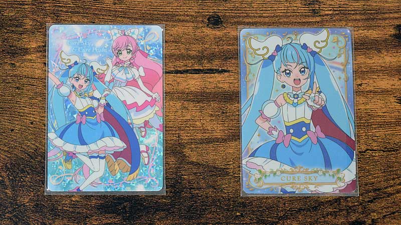 ひろがるスカイ！プリキュア キラキラカードグミ ～バトンタッチ～　カード　スリーブ