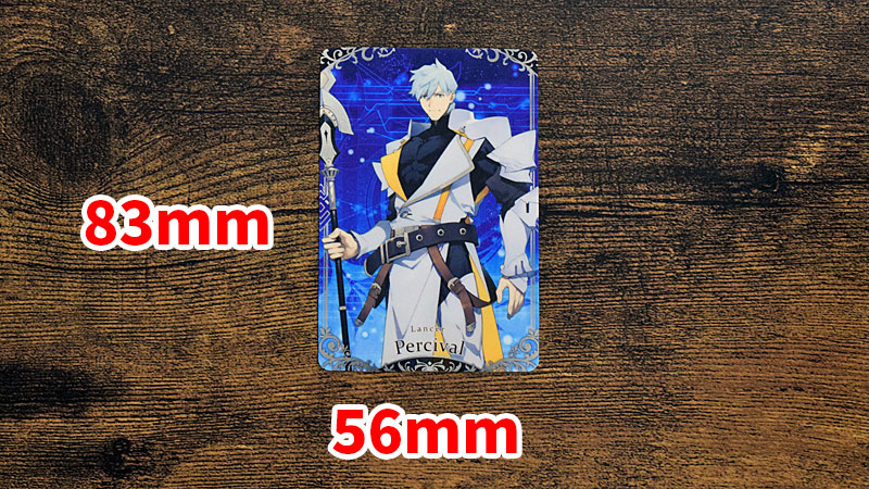 Fate/Grand Order ウエハース12　カード　サイズ　大きさ