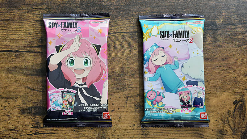 SPY×FAMILY ウエハース2　商品　パッケージ